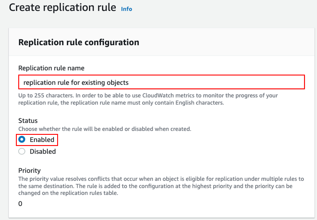 Replicate Existing Objects with Amazon S3 Batch Replication